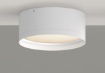 Immagine di Plafone Circolare Moderno Alluminio Bianco Tech Led Ø20 cm IP44 ACB