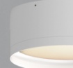 Immagine di Plafone Circolare Moderno Alluminio Bianco Tech Led Ø20 cm IP44 ACB