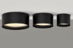 Immagine di Plafoniera da Soffitto Alluminio Nero Led 25w Tech Ø20 cm IP44 ACB 