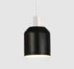 Immagine di Sospensione Cucina Turkana Paralume Nero 1xE27 Kit Bianco ACB