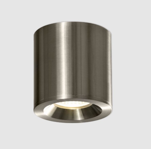 Immagine di Faretto Da Soffitto Cilindro Nichel Per Bagno IP65 Vanduo ACB