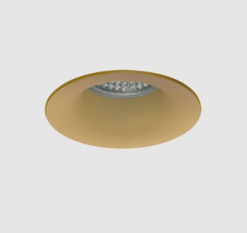 Immagine di Faretto Oro Per Controsoffitto Rotondo Svasato Winka ACB 82 mm