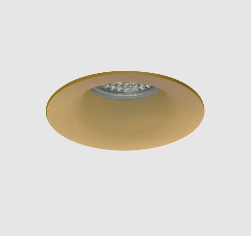 Immagine di Faretto Oro Per Controsoffitto Rotondo Svasato Winka ACB 82 mm
