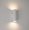 Immagine di Applique Zoom Cilindro Bianco Luce Sopra e Sotto 2xGU10 ACB