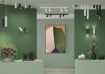 Immagine di Lampada Da Soffitto Cilindro Nero 45 cm Zoom GU10 ACB