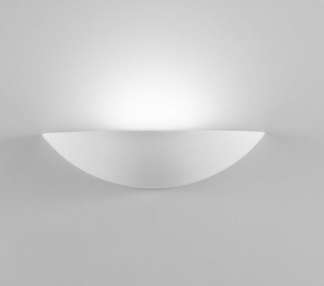 Immagine di Applique in Gesso Verniciabile Shell 31,5cm Led 12w Isyluce 864