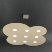 Immagine di Lampadario Grande Luminoso Per Soggiorno Cloud 9 Luci Led Gx53 Top Light 1128/S9