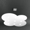 Immagine di Grande Lampadario Nuvola Doppia Illuminazione Led 9+4 Gx53 Cloud Top Light