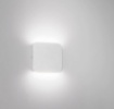 Immagine di Applique Da Esterno Kuadra Bianco Doppia Emissione Led Sopra e Sotto IP54 Isyluce 560