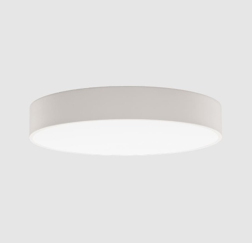Immagine di Plafoniera Rotonda Bianca Isia Tw 60 cm Led 55w 2700k-6500k Con Telecomando ACB