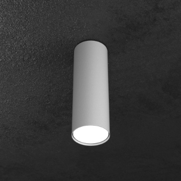 Immagine di Faretto Led Da Soffitto Cilindro Senza Incasso Shape 25 cm Gx53 Top Light