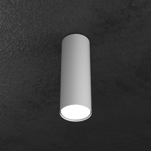 Immagine di Faretto Led Da Soffitto Cilindro Senza Incasso Shape 25 cm Gx53 Top Light