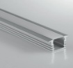 Immagine di Profilo Per Strip Led 2 mt Incasso Per Cartongesso Berlino Grigio Intec Light