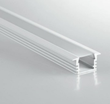 Immagine di Profilo Strip Led 2 mt Incasso Per Controsoffitto Berlino Bianco Intec Light