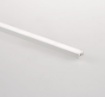 Immagine di Profilo Alluminio Bianco Per Strip Led Fissaggio Superfici Linea 2 Metri Intec Light
