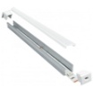 Immagine di Profilo Strip Led Alluminio Nero 2 Metri Roma Intec Light