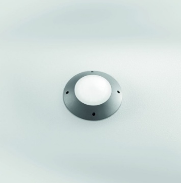 Immagine di Segnapasso Led CCT DC24V Calpestabile Antracite Senza Incasso Luce Selezionabile IP65