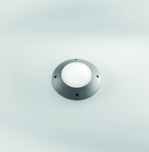 Immagine di Segnapasso Led CCT DC24V Calpestabile Antracite Senza Incasso Luce Selezionabile IP65