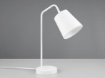 Immagine di Lampada da Tavolo Buddy Paralume Cono Tessuto Bianco Trio Lighting