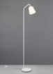 Immagine di Lampada da Terra Buddy Paralume Cono Tessuto Bianco Trio Lighting