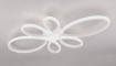 Immagine di Plafoniera Bianca Fly Design Moderno Led 4000k Switch Dimmer Trio Lighting