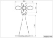 Immagine di Lampada Nera a Sospensione Design Moderno Led Luce Calda Switch Dimmer Fly Trio Lighting