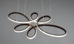 Immagine di Lampada Nera a Sospensione Design Moderno Led Luce Calda Switch Dimmer Fly Trio Lighting