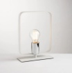Immagine di Lampada Tavolo Comodino Metallo Smith L1 E27 Led Fan Ambiente Design