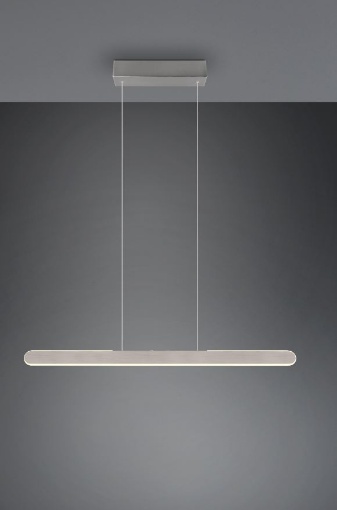 Immagine di Sospensione Alluminio per Ufficio Helios Bi-Emissione Led 28w Dimmer CCT Trio Lighting 