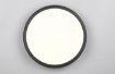 Immagine di Plafoniera Applique Legno Naturale Nero Iseo Led Switch Dimmer Ø40 cm Trio Lighting
