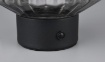 Immagine di Lumetto Vetro Rigato Fumé Led Touch Senza Fili Lord Trio Lighting