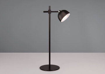 Immagine di Lampada Senza Fili Nera da Scrivania Led Maxima Con Pinza e Magnete Trio
