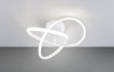 Immagine di Applique Plafoniera Meo Bianca Design Curvo Led 4000k Trio Lighting 