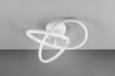 Immagine di Applique Plafoniera Meo Bianca Design Curvo Led 4000k Trio Lighting 