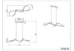 Immagine di Lampadario a Sospensione Cromo Design Fiocco Padua Led 4000k Switch Dimmer Trio Lighting