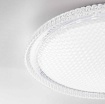 Immagine di Plafoniera Led Acrilico Effetto Vetro 37w CCT Frozen Luce Ambiente Design