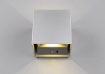 Immagine di Applique Cubo Biemissione Led 1w IP44 Ricaricabile Titanio con Sensore Movimento Talent Trio