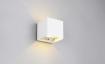 Immagine di Applique Talent Cubo Bianco Led 1w 3000k Ricaricabile Con Sensore Movimento Trio