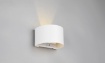 Immagine di Applique Da Esterno A Batteria Led Sopra e Sotto IP44 Sensore Movimento Talent Bianco Trio