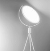 Immagine di Piantana Treppiede Disco Led Orientabile Led 24w CCT Radar Fan Europe