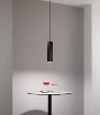Immagine di Lampadario Moderno Tubo Nero Quadrato Led GU10 Fluke S30Q Per Isola Cucina Fan Europe