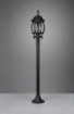 Immagine di Lampione da Giardino Vintage Elvo Nero IP44 Trio Lighting