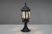 Immagine di Lampioncino Basso 49 cm Lanterna Nera Elvo IP44 Trio