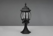 Immagine di Lampioncino Basso 49 cm Lanterna Nera Elvo IP44 Trio