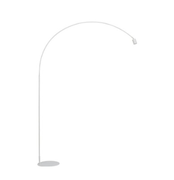 Immagine di Lampada Ad Arco Moderna Piantana Bianca Con Luce Orientabile GU10 LED Maison Fan Europe