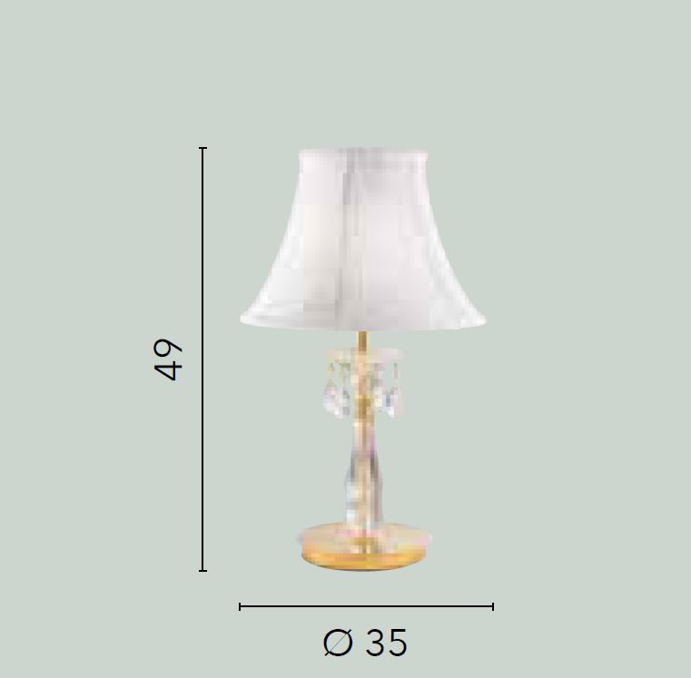 Lampada da scrivania oro verde, paralume in vetro in vero ottone di alta qualità, realizzata a mano Made in Italy, lampada da tavolo corridoio soggiorno
