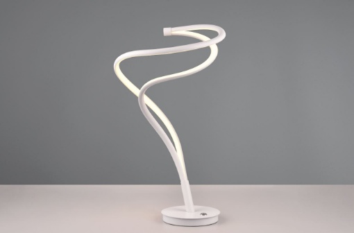 Immagine di Lumetto Spirale Bianca Led Touch Dimmer CCT Nala Trio