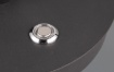 Immagine di Lampada Da Tavolo Vortice Nero Led Touch Dimmer CCT Nala Trio