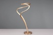 Immagine di Lampada Da Tavolo Nala Spirale Oro Led Touch Dimmer CCT Trio