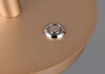 Immagine di Lampada Da Tavolo Nala Spirale Oro Led Touch Dimmer CCT Trio